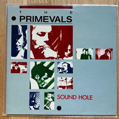 Tumnagel för auktion "THE PRIMEVALS – Sound Hole - LP - fra -86 - ROSE 80 - alternative / garage rock"