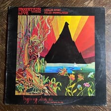 Tumnagel för auktion "MOUNTAIN - Live(The Road Goes Ever On) 1972. UK Press! Prog-rock. LP"