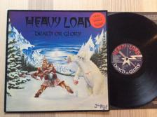 Tumnagel för auktion "Heavy Load   LP skiva ”Death or Glory ” 1982"