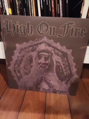 Tumnagel för auktion "High on Fire - the art of self defense LP"