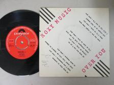 Tumnagel för auktion "ROXY MUSIC - OVER YOU - 7" Greece press 1980"