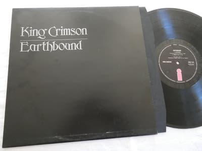 Tumnagel för auktion "King Crimson Earthbound Island HELP 6 1972 UK ORG"