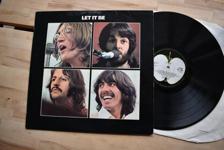 Tumnagel för auktion "The Beatles Let it be LP pop rock UK 1970"