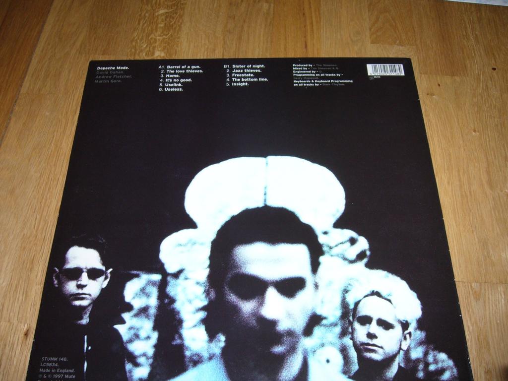 Depeche Mode Ultra LP 1997 English first press - Vinylkoll