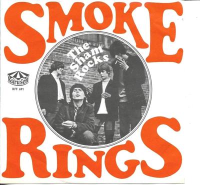 Tumnagel för auktion "The Sham Rocks - Smokerings / I´m on the outside lookin in 1966 VG+"