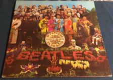 Tumnagel för auktion "The Beatles – Sgt. Pepper's Lonely Hearts Club Band, SWE-67/?? Re, TOPP-EX!!"