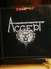 Tumnagel för auktion "Accept - Best of... Vinyl Heavy metal hardrock rock"