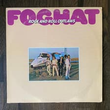 Tumnagel för auktion "Foghat - Rock And Roll Outlaws LP"