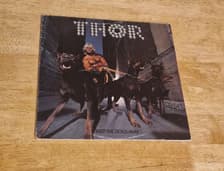 Tumnagel för auktion "Vinyl LP - Thor - Keep The Dogs Away, Vinkinga Rock, Ultima thule"