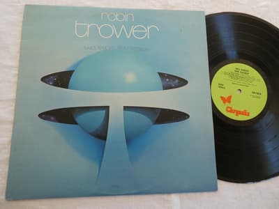 Tumnagel för auktion "Robin Trower Twice Removed From Yesterday Chrysalis CHR 1039 1977"