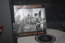 Tumnagel för auktion "Six Feet Under 7" single Svensk Hårdrock"