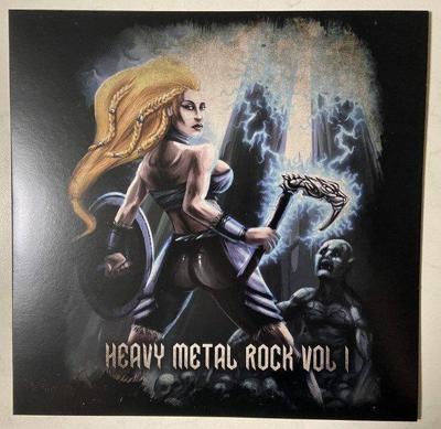 Tumnagel för auktion "V/A-Heavy Metal Rock Vol. 1 [LP] 2022 Ny! heavy metal, thrash metal"