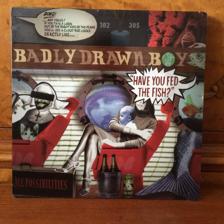 Tumnagel för auktion "Badly Drawn Boy - Have You Fed The Fish? LP 2002 (US-press)"