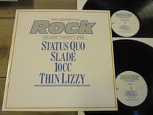 Tumnagel för auktion "146 The History Of Rock Volume Twenty One - 10CC,Slade,Status Quo,Thin Lizzy"