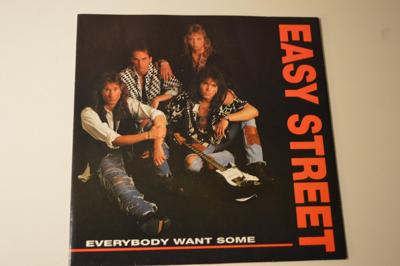 Tumnagel för auktion "Easy Street - Everybody Want Some, på 7" Vinylsingel"