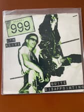 Tumnagel för auktion "999 - I'm Alive. Klassisk punksingel på Labritain Records från 77!"
