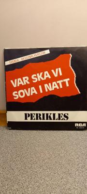Tumnagel för auktion "Singel  Perikles Var ska vi sova i natt 1982"