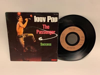 Tumnagel för auktion "7" Iggy Pop - The Passenger France Orig-77 VERY RARE !!!!!"