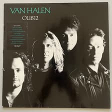 Tumnagel för auktion "Van Halen - OU812 Vinyl LP Hard Rock"