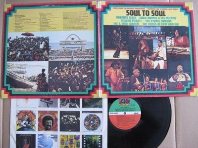 Tumnagel för auktion "V/A. Soul to Soul. Live in Ghana 1971. Soundtrack. Soul~Funk. Atlantic USA. GF."