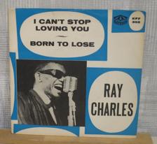 Tumnagel för auktion "RAY CHARLES :: I CAN`T STOP LOVING YOU      (7`) SWE Press"