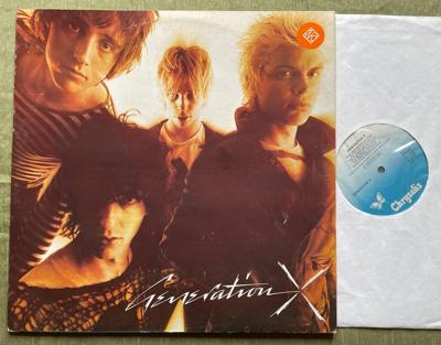 Tumnagel för auktion "GENERATION X "Same" Chrysalis 511169 HOLLAND-1978 LP EX+"