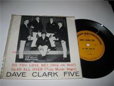 Tumnagel för auktion "DAVE CLARK FIVE SINGEL DO YOU LOVE ME (BRAZIL - PRESS)!"