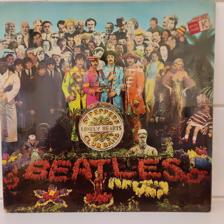 Tumnagel för auktion "The Beatles - Sgt. Peppers Lonely Hearts Club Band (vinyl)"